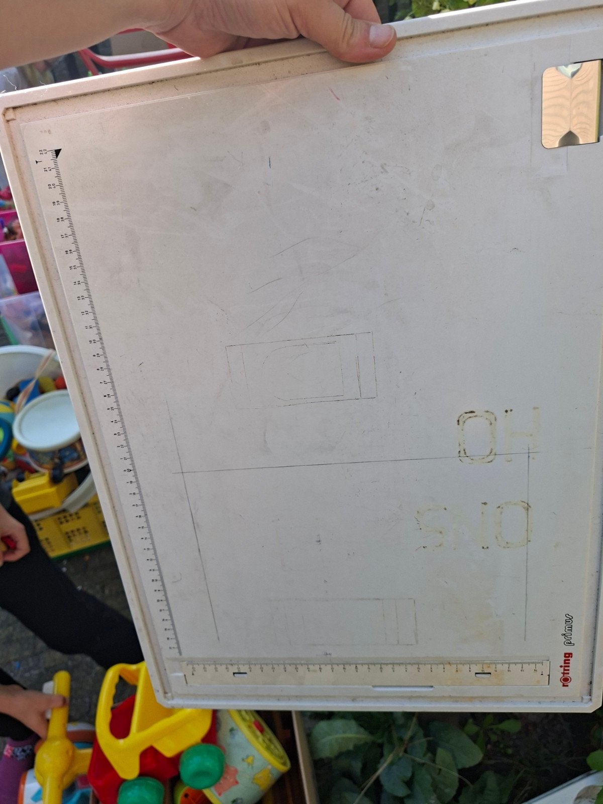 Rotring tekentafel A3 formaat, gebruikt, Ophalen of Verzenden, Gebruikt, Minder dan 130 cm