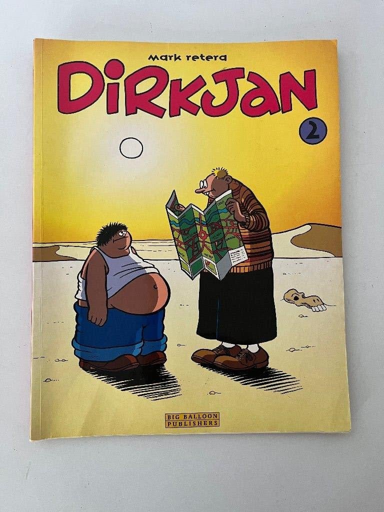 stripboek Dirkjan 2 (tweede druk), Eén stripboek, Ophalen of Verzenden