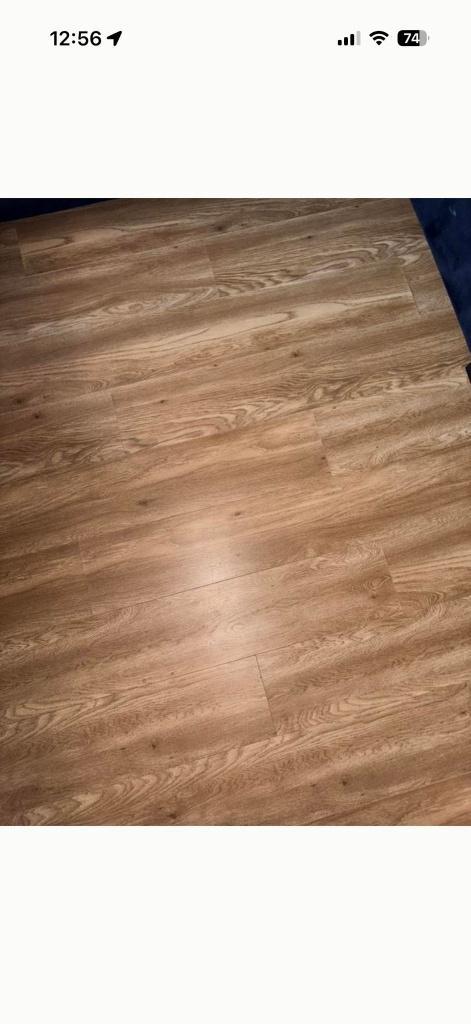 Laminaat, Ophalen, Gebruikt, Bruin, 25 tot 50 m²