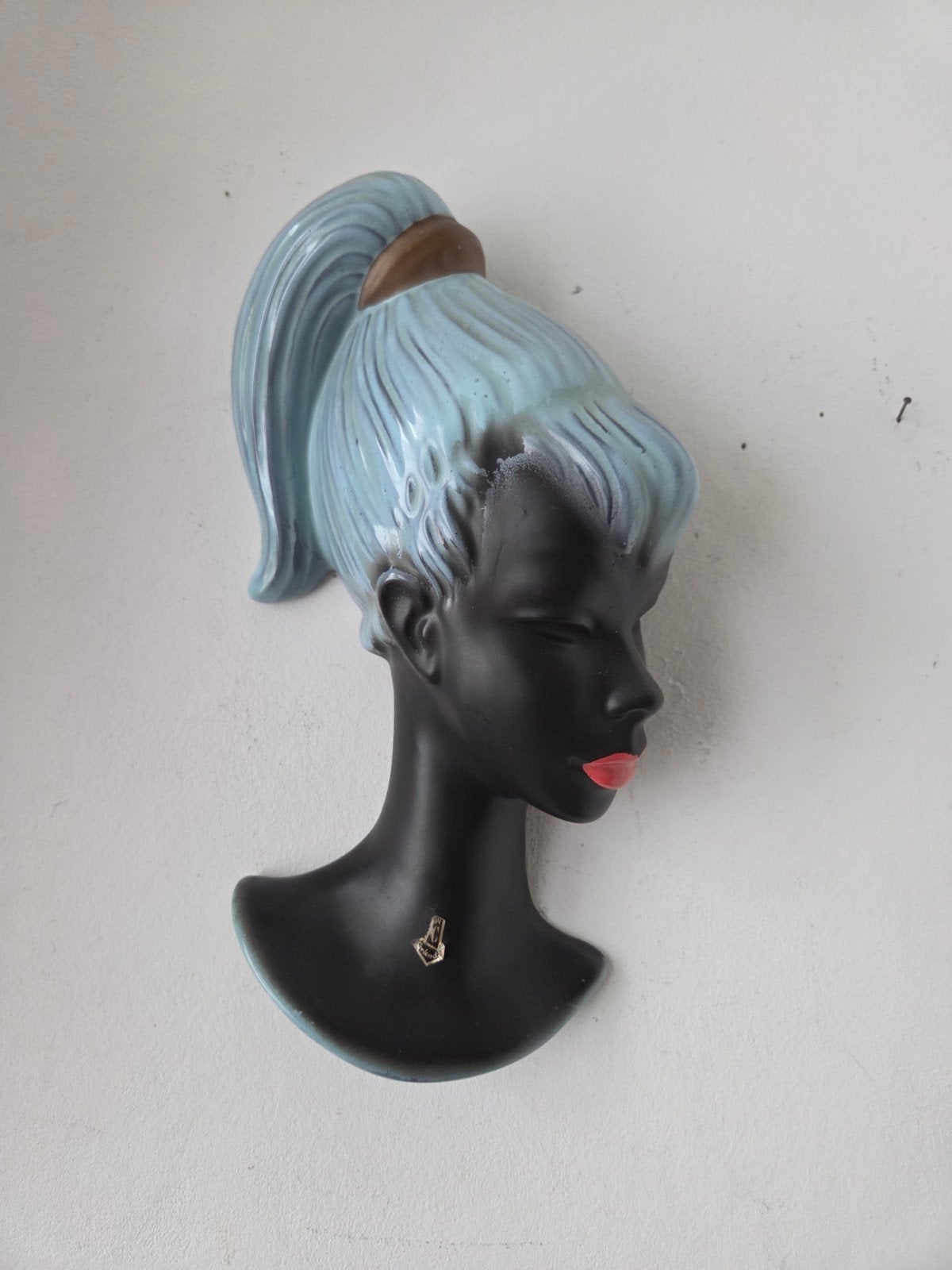 wandmasker Cortendorf zeldzaam 29cm, Ophalen of Verzenden, Zo goed als nieuw