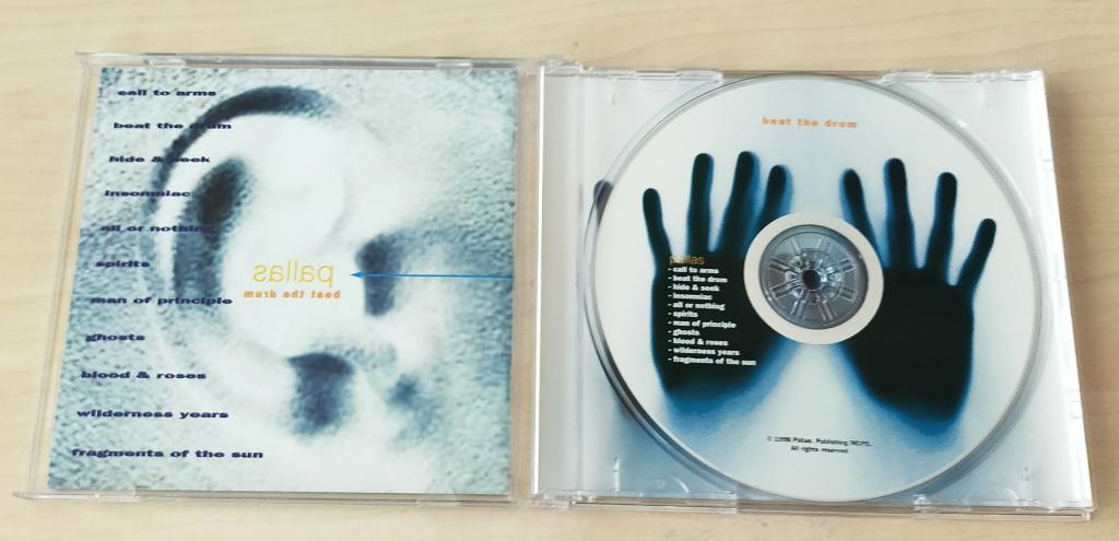 Pallas - Beat The Drum CD 1998 Prog, Ophalen of Verzenden, Gebruikt, Progressive