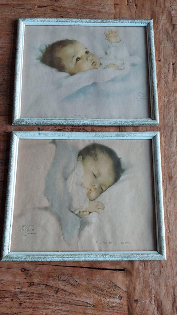 2 schilderijen awakening en little bit of heaven, Antiek en Kunst, Ophalen of Verzenden