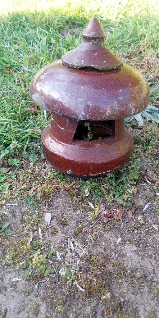 Schoorsteen keramiek klei pot, Ophalen