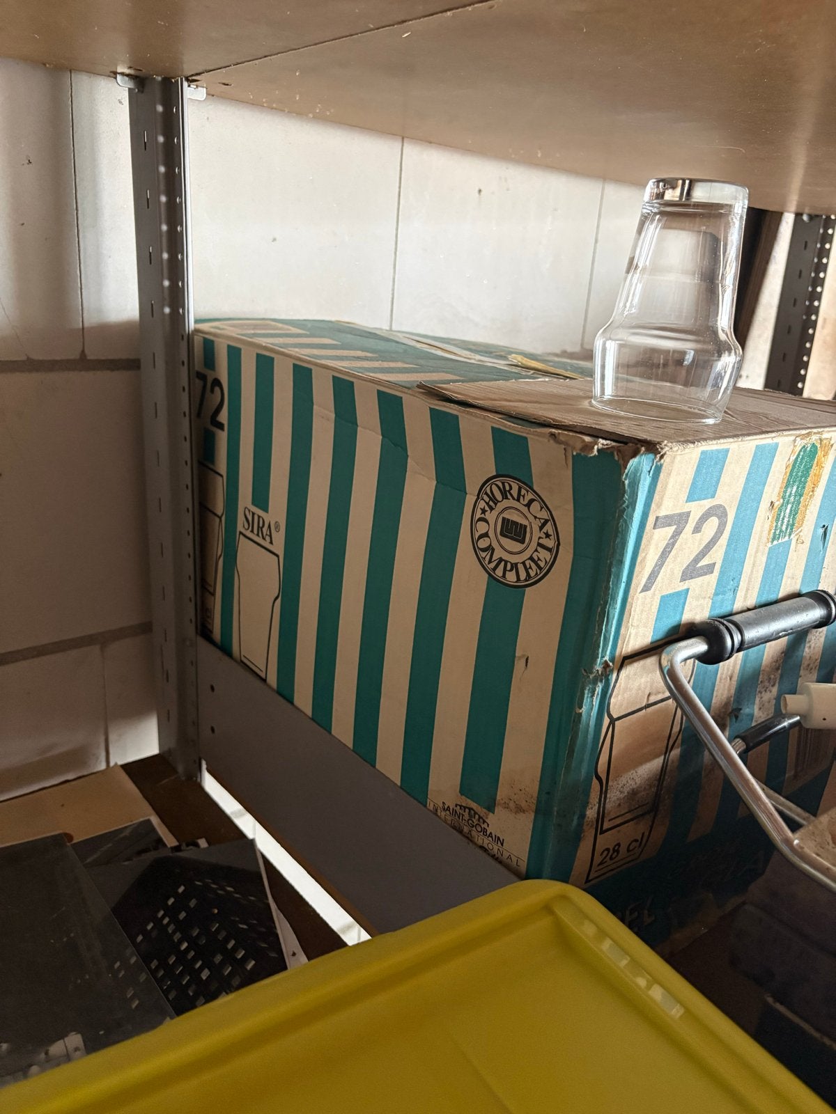 Glazen 28 cl - Set van 72 stuks, Nieuw, Ophalen of Verzenden, Overige merken, Glas