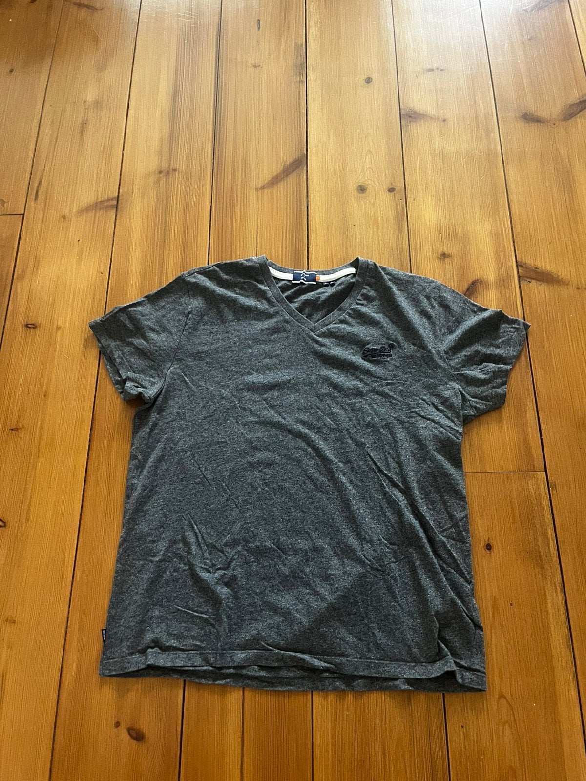 Leuk grijs tshirt SuperDry, XL, Verzenden, Zo goed als nieuw, Maat 56/58 (XL), Grijs