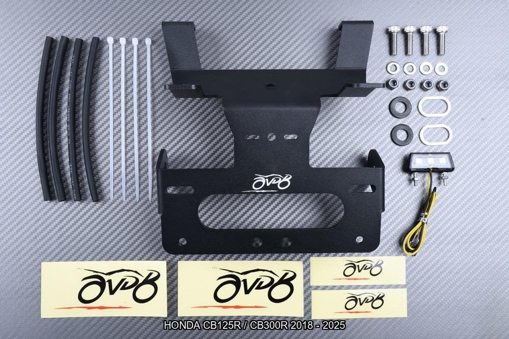 Korte Kentekenplaathouder HONDA CB125R CB300R 2018 - 2025, Ophalen of Verzenden, Nieuw