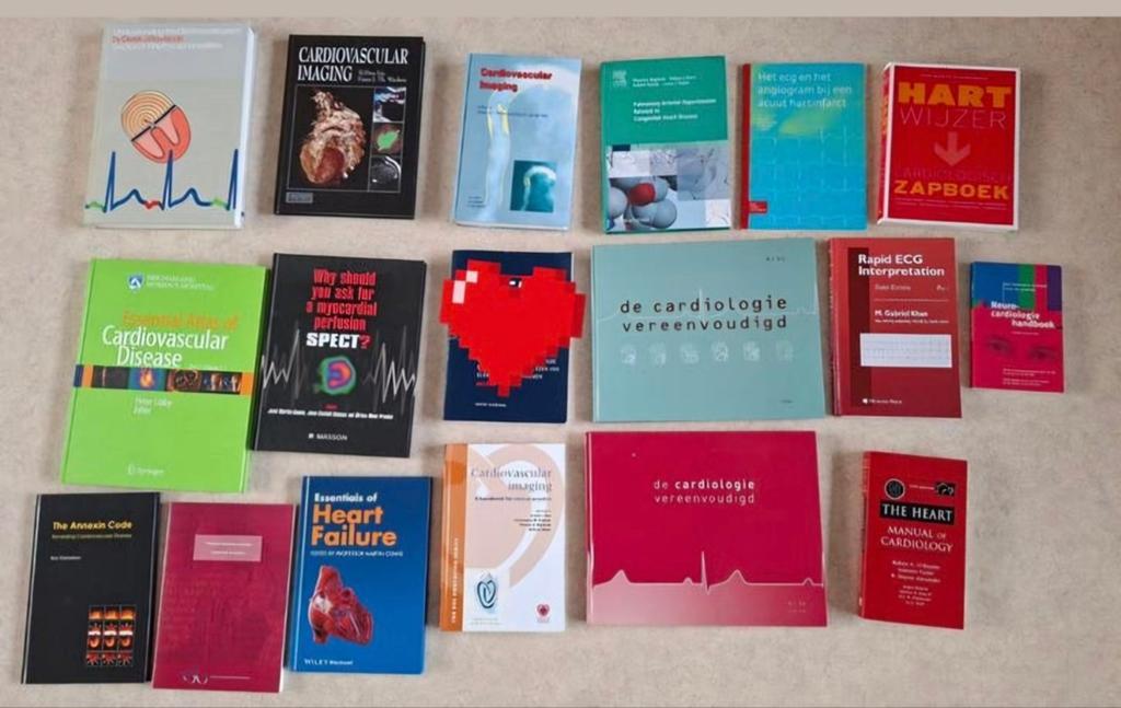 BOEKEN CARDIOLOGIE  EN HART, Boeken, Ophalen of Verzenden, Beta, Zo goed als nieuw, HBO