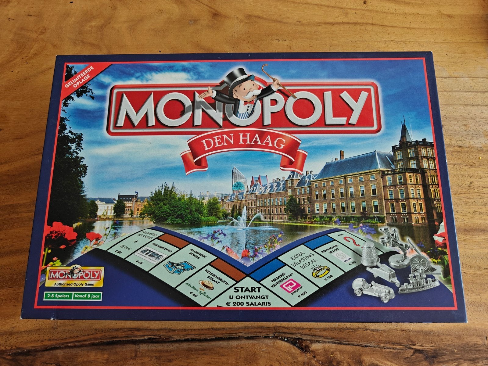 Monopoly Den Haag Editie 2008, Hobby en Vrije tijd, Gezelschapsspellen | Bordspellen, Vijf spelers of meer, Ophalen of Verzenden