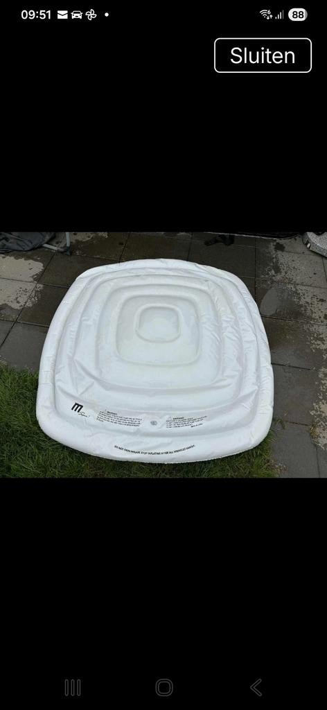 Opblaasbaar isolatie deksel nieuw spa light 158, Tuin en Terras, Zwembad-toebehoren, Ophalen of Verzenden, Zo goed als nieuw