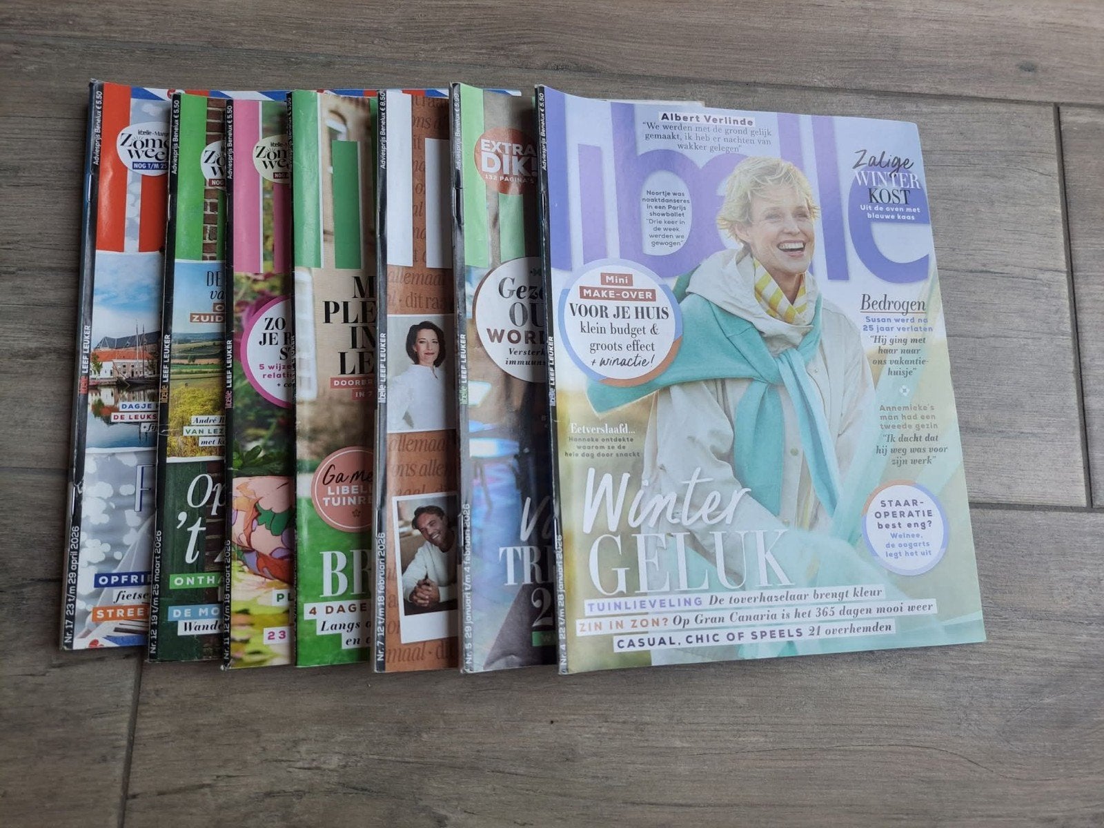 7x Libelle, Ophalen of Verzenden, Gelezen, Damesbladen