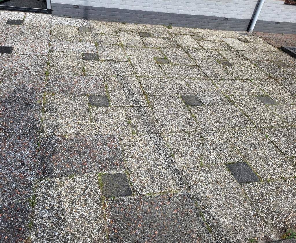 Tuintegels, Tuin en Terras, Ophalen, Gebruikt, 10 m² of meer, Beton