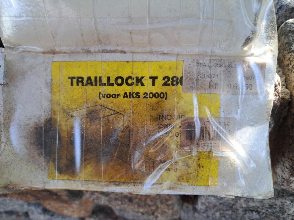 Traillock slot type 280/s inclusief Abus Diskus slot, Ophalen of Verzenden, Gebruikt