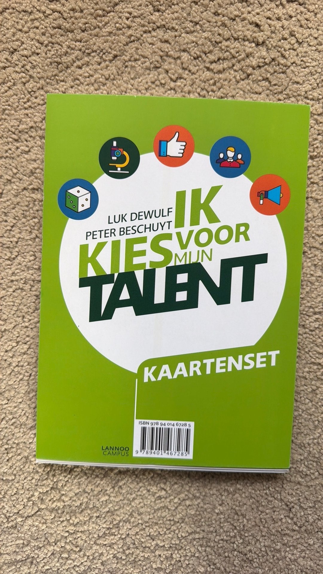 Talentenkaartjes volwassenen (nieuwe editie), Boeken, Sociale wetenschap, Ophalen of Verzenden, Zo goed als nieuw, Peter Beschuyt; Luk Dewulf