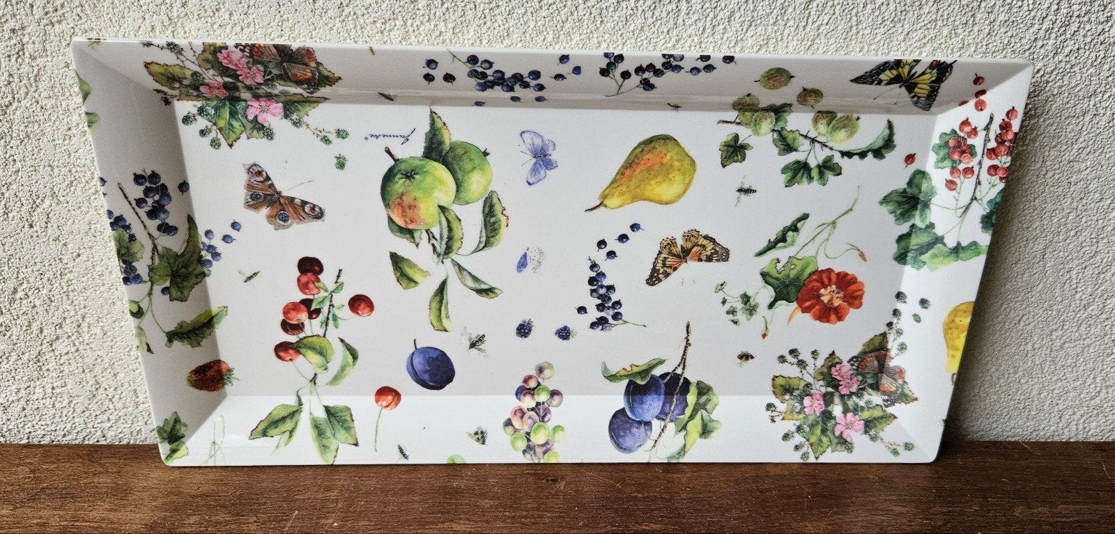 Mepal Janneke Brinkman Fruits and Flowers Serveerschaal, Caravans en Kamperen, Kampeeraccessoires, Ophalen of Verzenden, Gebruikt