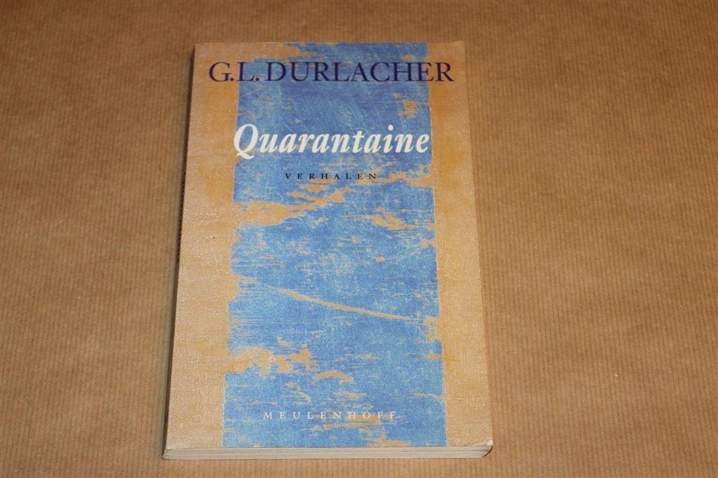 Quarantaine Verhalen — Durlacher — Joods Kampverhaal, Ophalen of Verzenden, Gelezen