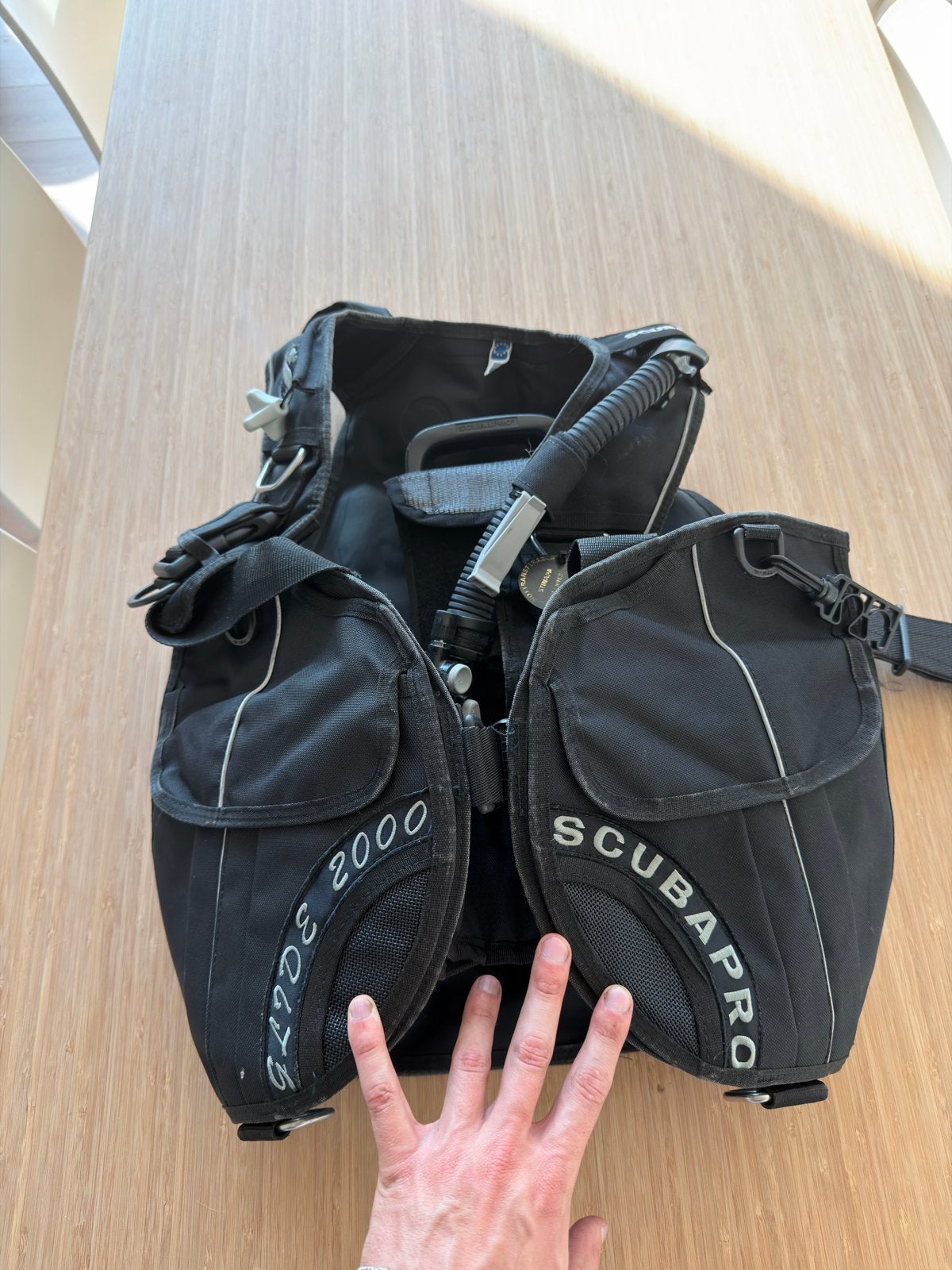 Scubapro duikuitrusting: trimvest, automaat en console, Ophalen, Gebruikt, Trimvest of Wing