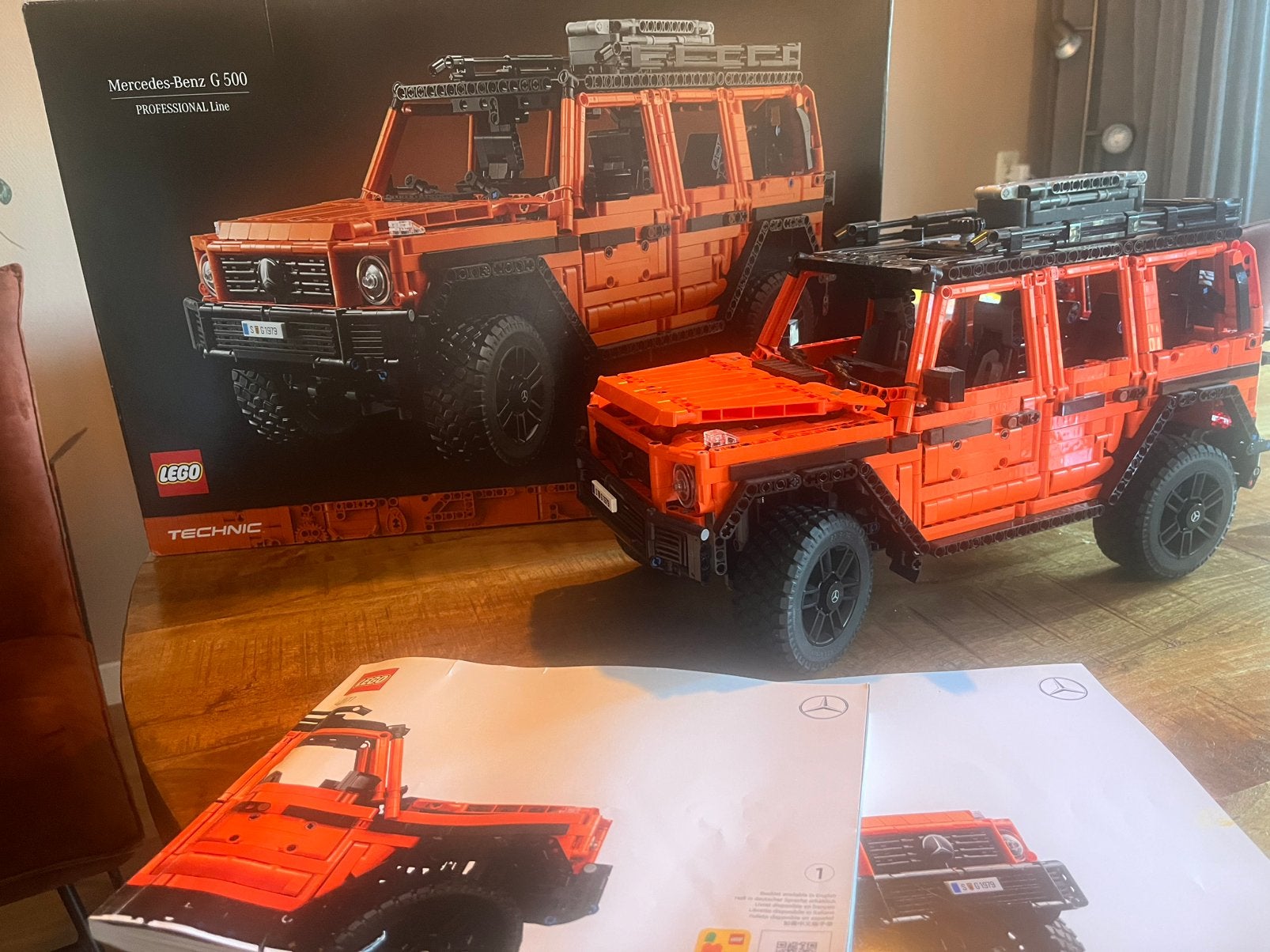 Technisch LEGO Mercedes 42177, Ophalen of Verzenden, Zo goed als nieuw