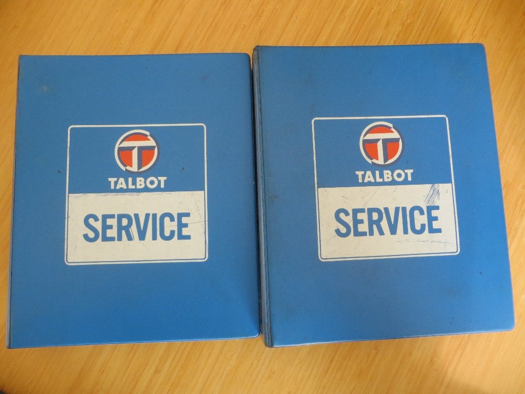NL dealer werkplaatshandboek Talbot Matra Murena 1981 2delen, Ophalen of Verzenden