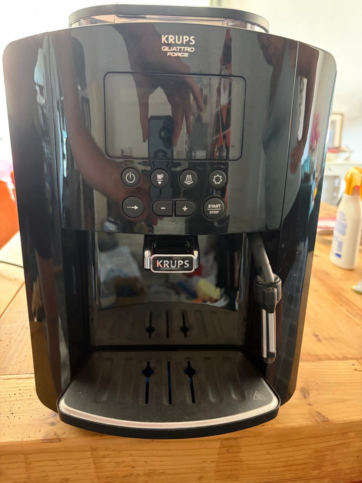 Zgan Krups Arabica espressomachine EA8100, Ophalen, Espresso apparaat, Stoompijpje