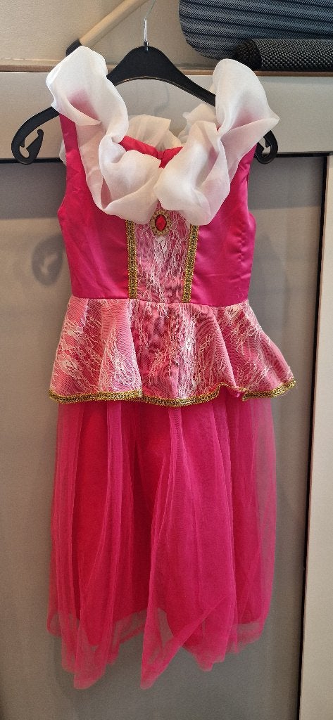 Prinsessen jurk maat 130  NNJXD, Kinderen en Baby's, Ophalen, Zo goed als nieuw, 122 t/m 128, Meisje