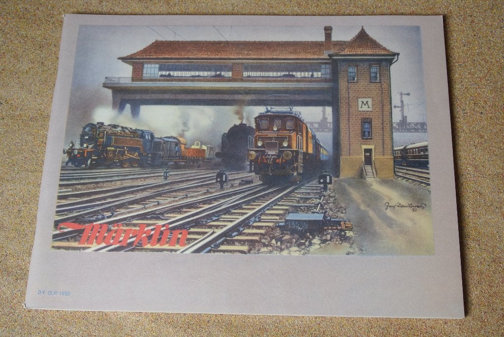 Märklin KATALOG 1932 reprint, Wisselstroom, Nieuw, Märklin, Boek, Tijdschrift of Catalogus