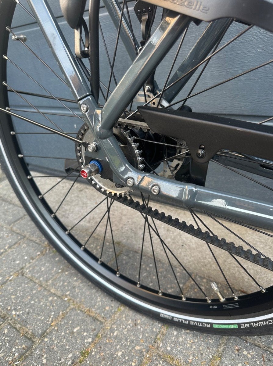 GAZELLE Grenoble C5 600 Wh accu Dames Anthracite Grey Glans, Fietsen en Brommers, Elektrische fietsen, Ophalen, Gebruikt, -, -
