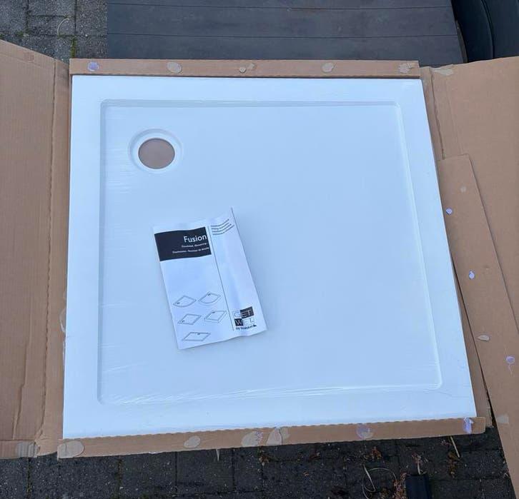 Nieuwe Sealskin Fusion douchebak 90x90 cm, Doe-het-zelf en Verbouw, Sanitair, Ophalen, Nieuw, Douche