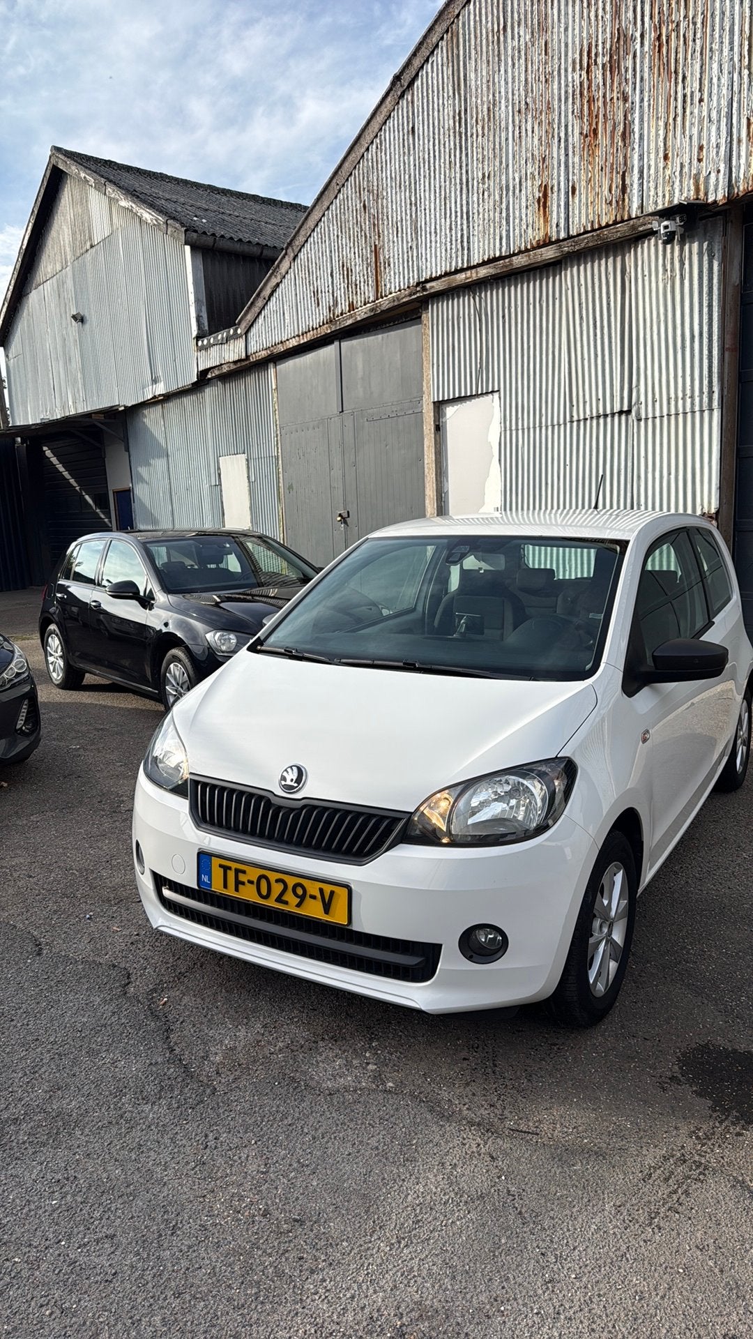 Skoda Citigo 1.0 T 44KW 3D 2015 Wit. Nieuwe.  Apk, Voorwielaandrijving, 4 stoelen, Wit, Bedrijf
