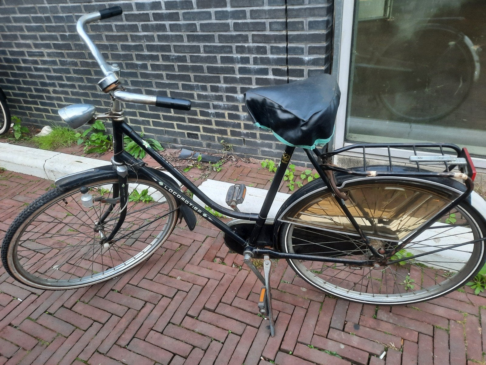 Locomotief damesfiets, Terugtraprem, Ophalen, Overige merken, 53 tot 56 cm