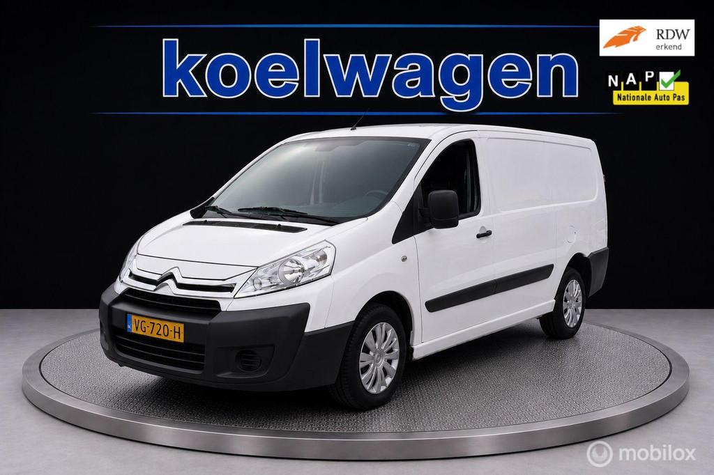 Citroen Jumpy bestel 12 1.6 HDI L2 H1 koelwagen, Voorwielaandrijving, Euro 5, Stof, Gebruikt