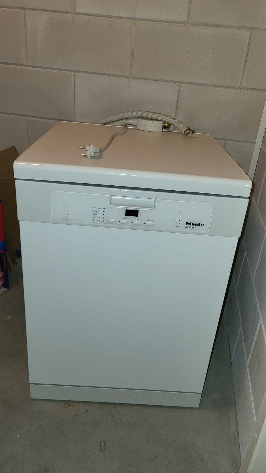 Miele Active Vaatwasser - vrijstaand, Ophalen, Gebruikt, Minder dan 85 cm, Eco programma