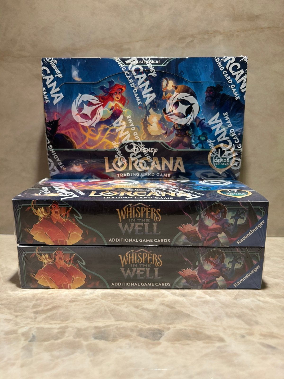 Disney Lorcana Whisper In The Well Booster Box Sealed, Ophalen of Verzenden, Nieuw, Boosterbox, Foil