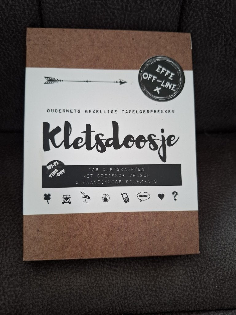 Kletsdoosje, reiseditie, Ophalen of Verzenden, Nieuw