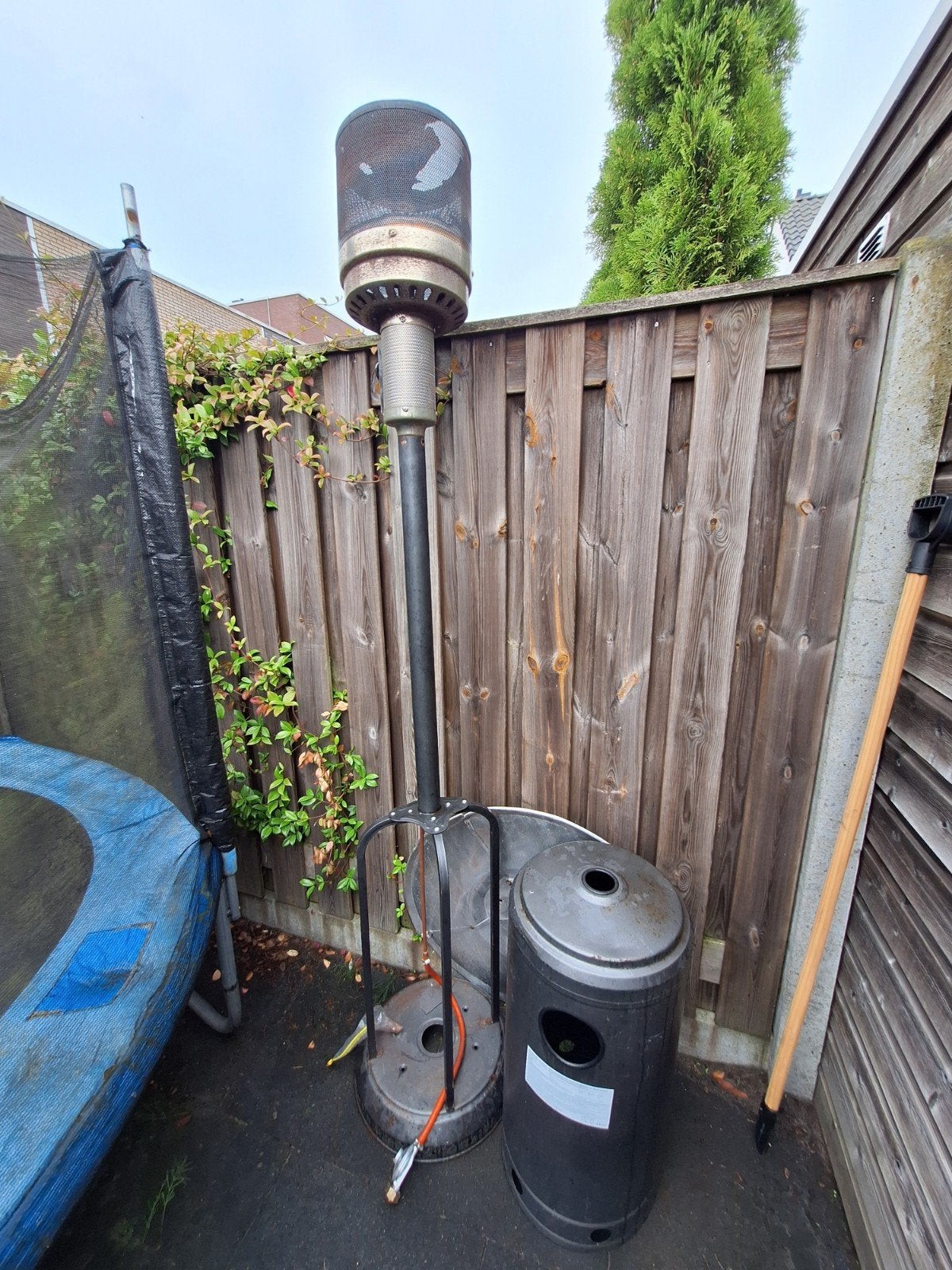 terrasheater, Tuin en Terras, Terrasverwarmers, Ophalen, Gebruikt, Gas, Vloer
