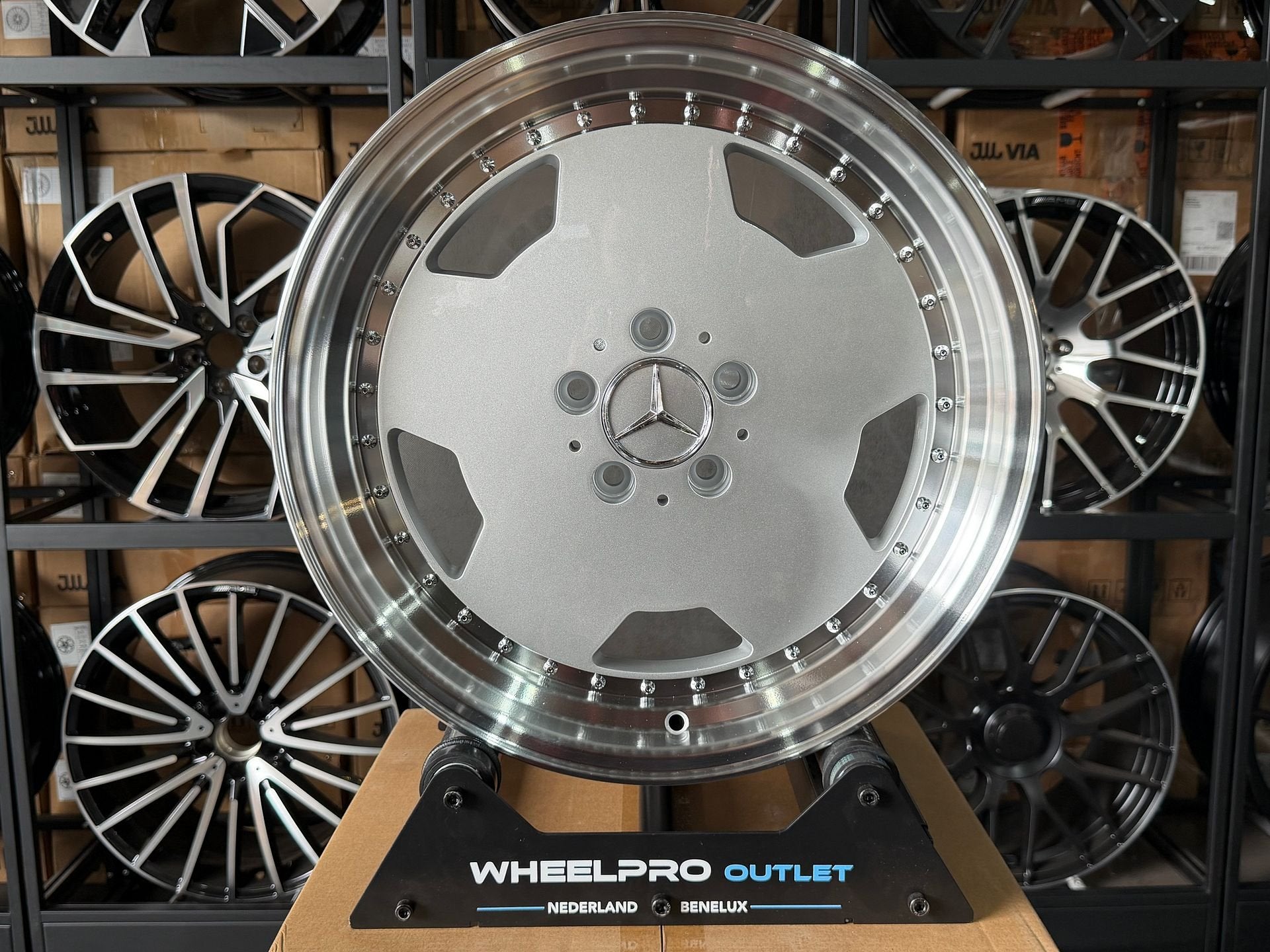 18'' Mercedes Monoblock velgen W124 W126 W129 W140 W170 208, Velg(en), -, -, Nieuw