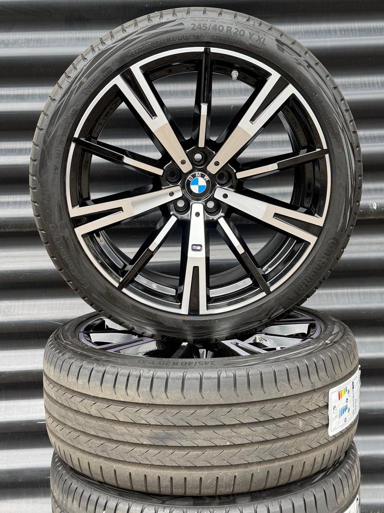 NWE 20” Orig BMW 5 serie i5 938M velgen G60 G61 Banden, Gebruikt, -, -, Banden en Velgen
