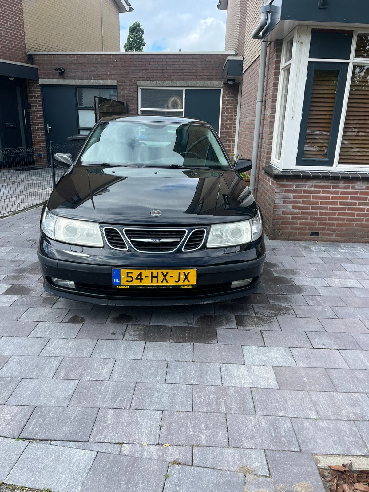 Saab 9-5 2.3 T AUT 2002 Zwart, 1800 kg, 4 cilinders, 2290 cc, Zwart