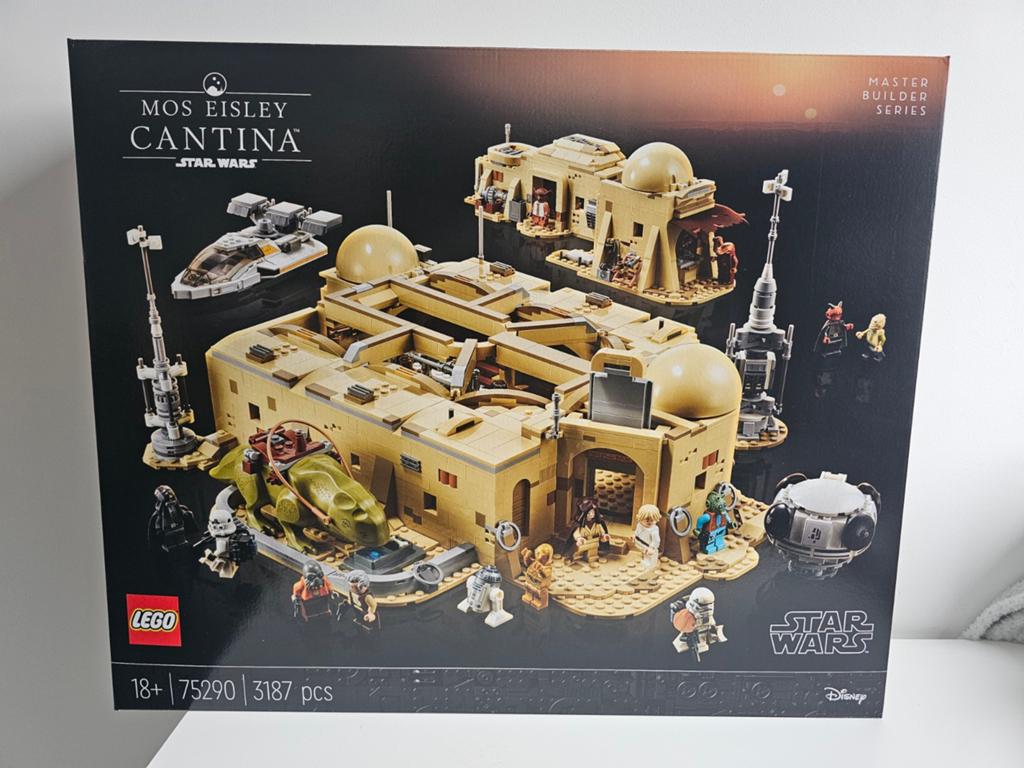 LEGO Star Wars 75290 Mos Eisley Cantina - Nieuw en Verzegeld, Inclusief minifiguren, Star Wars, Lego, Nieuw