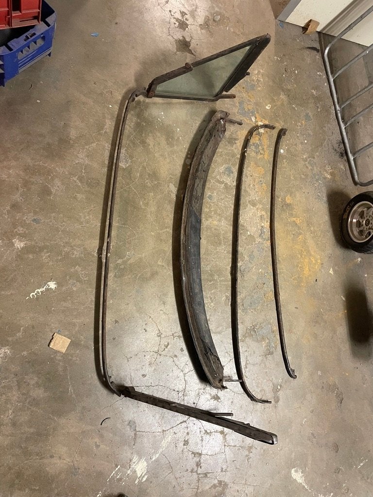 Fiat 124 spider dakframe, Ophalen, Gebruikt, Fiat, Motorkap