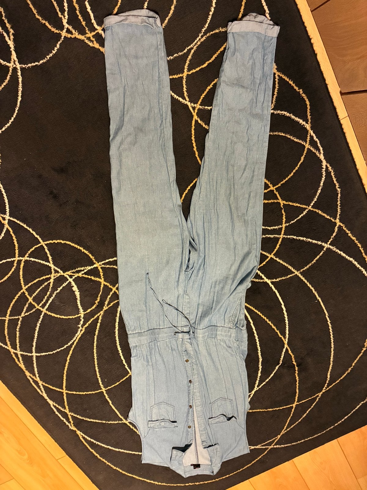 Protest Jumpsuit Licht Denim Maat 36, Ophalen of Verzenden, Gedragen, Maat 36 (S), Blauw