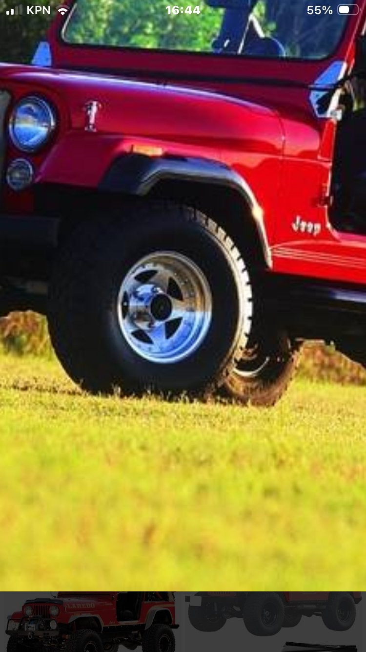 Te koop gevraagd, Auto-onderdelen, Ophalen of Verzenden, Voor, Jeep, Spatbord