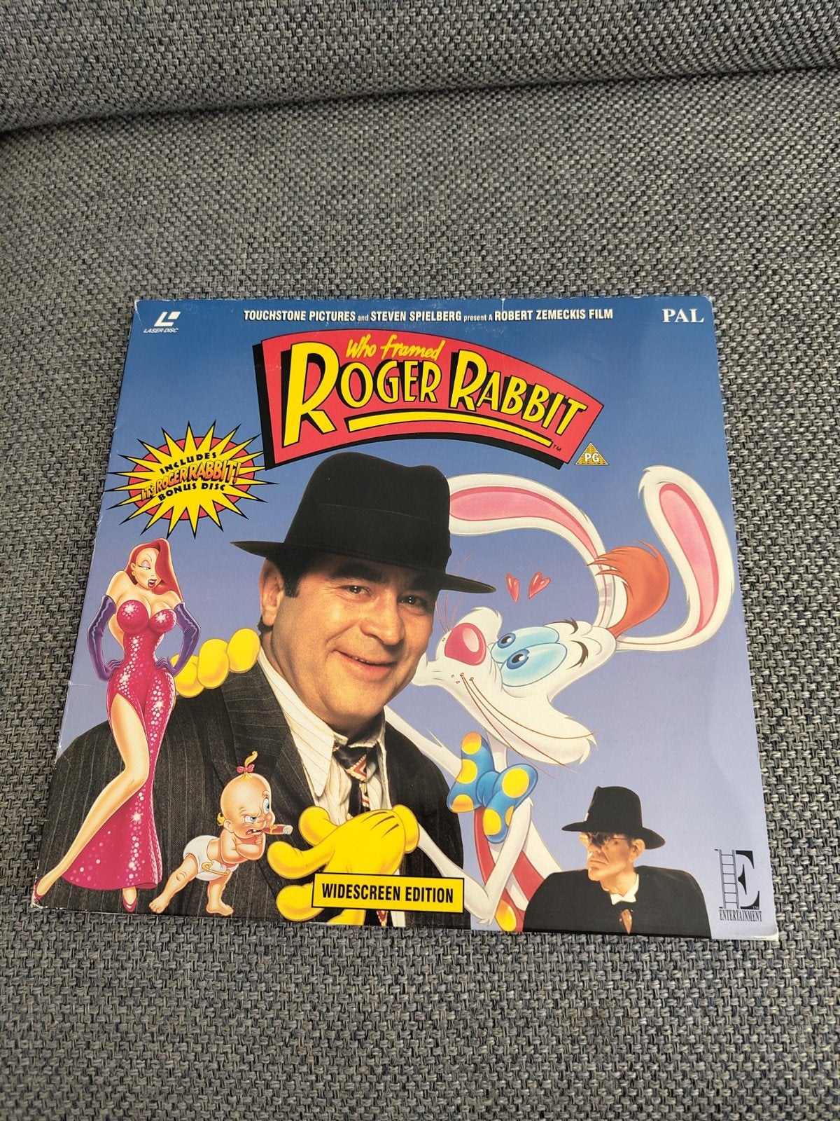 Who Framed Roger Rabbit LaserDisc - Widescreen Edition, Alle leeftijden, Ophalen of Verzenden, Zo goed als nieuw