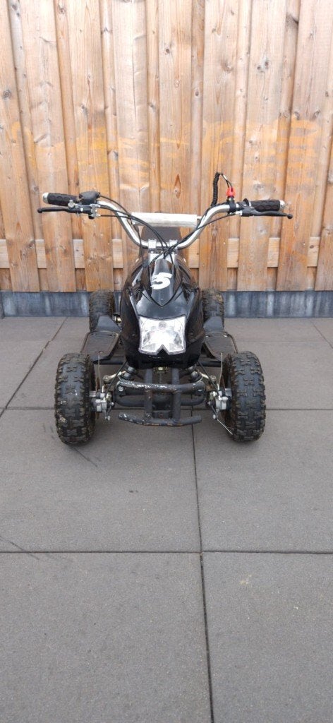 kinder quad  49CC 2Tak, Fietsen en Brommers, Minibikes, Midibikes en Pitbikes, Ophalen, Zo goed als nieuw, Schijfrem, Overige typen