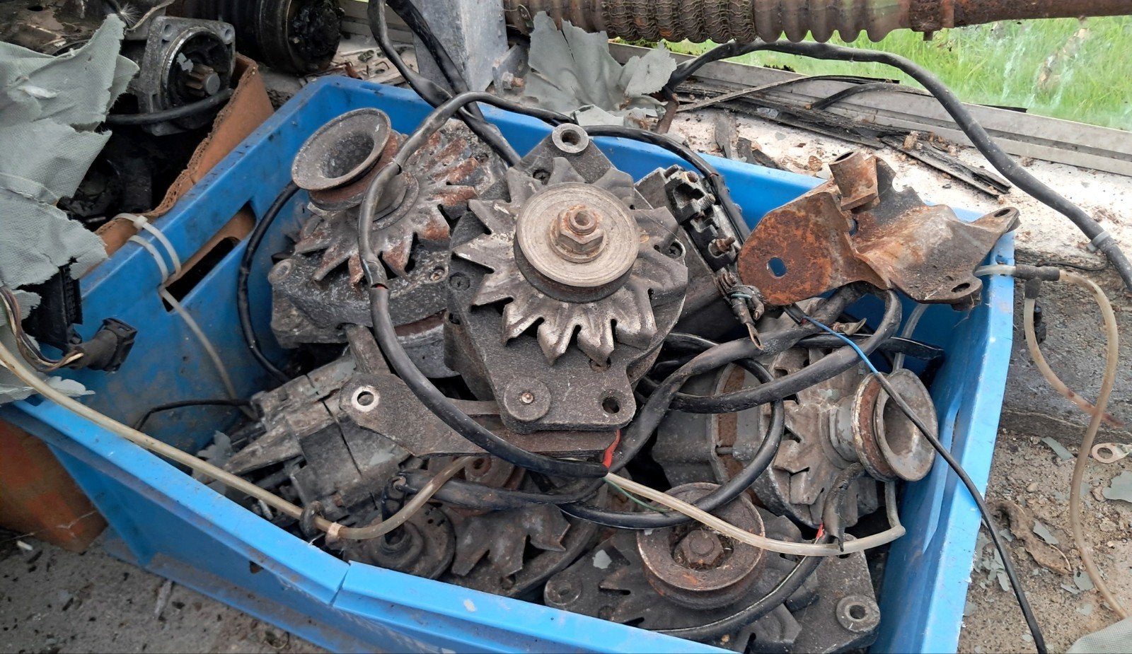 Startmotor dynamo VW Golf1 Golf2 Polo 86c 6N, Ophalen of Verzenden, Gebruikt
