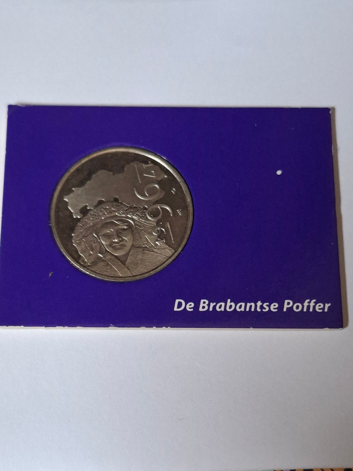 De Brabantse Poffer herdenkingsmunt 1961, Postzegels en Munten, Munten | Nederland, Ophalen of Verzenden, Koningin Juliana, Overige waardes