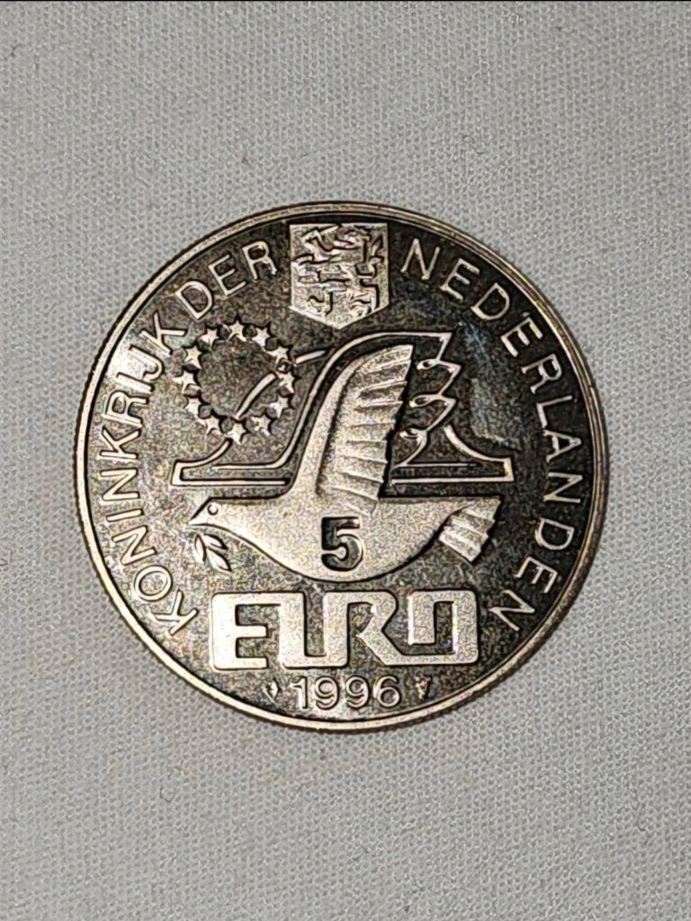 5 euro munt Willem Barentsz, Verzenden, Koningin Beatrix, Euro's, Losse munt