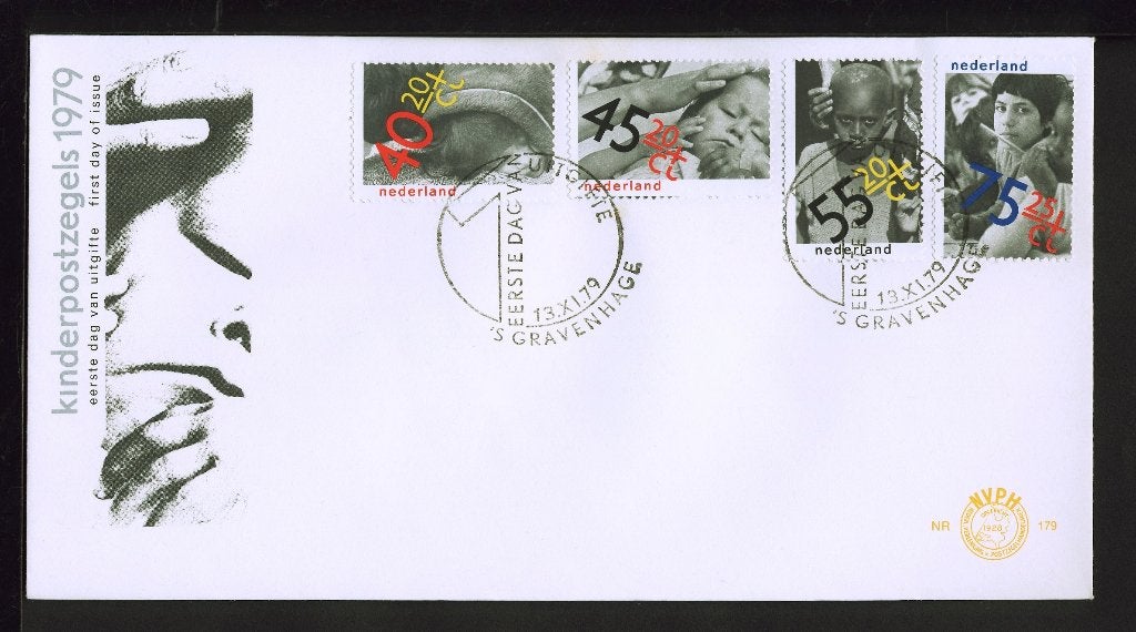 FDC 'Kinderpostzegels' 1979, Ophalen of Verzenden, Onbeschreven, Nederland