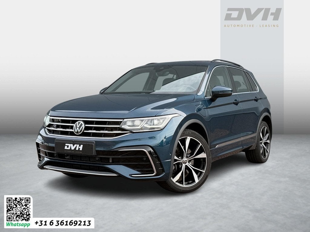 Volkswagen Tiguan 1.4 TSI eHybrid R-Line Business+ PANO | DC, Auto's, Volkswagen, 1716 kg, Stof, Gebruikt, 4 cilinders