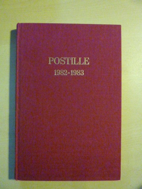 Postille 1982 - 1983, Ophalen of Verzenden, Zo goed als nieuw