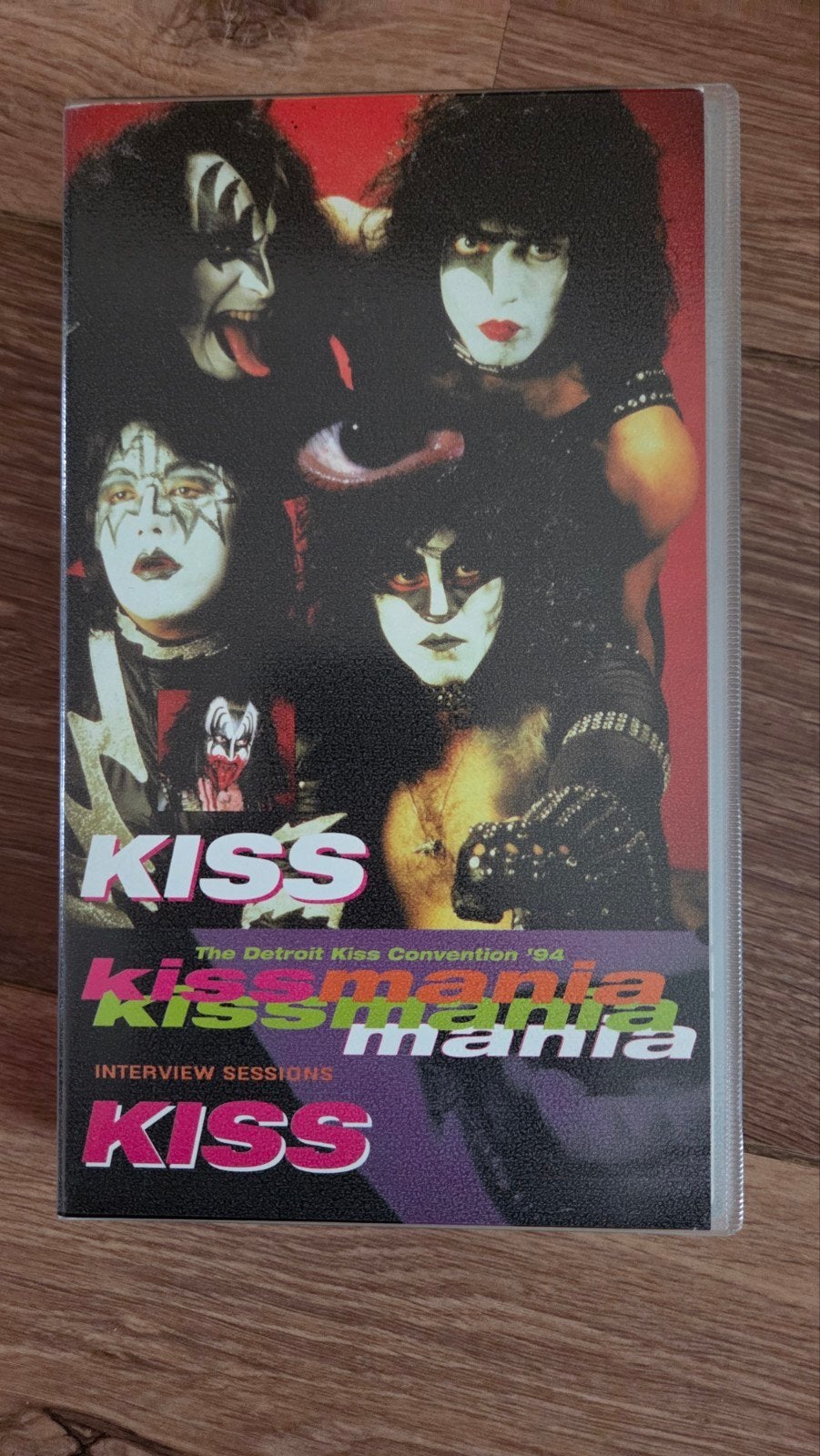 Kissmania '94 Detroit Kiss Convention VHS, Alle leeftijden, Ophalen of Verzenden, VHS, Gebruikt